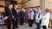 وفد بنك الاستثمار القومي يتفقد مشروعات حدائق أكتوبر لمتابعة التنفيذ