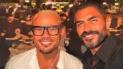 خالد سليم ينشر صورة مع عمرو دياب ويعلق: دايما مبسوط بوجودك يا ملك