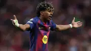عرش لامين يامال مع برشلونة في خطر بعد انضمام أنتوني جوردون