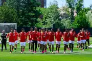 منتخب مصر يخوض تدريباته في العاشرة مساء استعدادا لمواجهة بلجيكا بكأس العالم