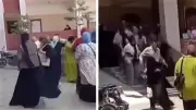 إخلاء سبيل متهمة بالاعتداء على معلمة بالشرقية بعد التصالح والتنازل