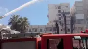 السيطرة على حريق بمخزن كراتين في كوم أمبو بأسوان دون إصابات