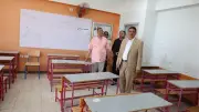 سكرتير عام الوادي الجديد المساعد يتفقد لجان الثانوية العامة بالخارجة قبل الامتحانات