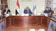 محافظ بني سويف يترأس اجتماع اللجنة العليا لتقنين أراضي أملاك الدولة