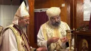 الأنبا كاراس يدشن كنيسة الشهيد مارجرجس ويُرسّم 13 شماسًا في مينيسوتا