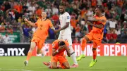 كودي جاكبو يسجل في شباك المغرب ويبكي حزناً على فقدان جنينه
