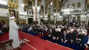 محافظ الدقهلية يشارك في احتفال الأوقاف برأس السنة الهجرية بمسجد النصر