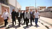 محافظ دمياط يتفقد التشغيل التجريبي لتوسعات محطة معالجة المحمدية