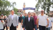 محافظ دمياط يتفقد مشروعات تطوير فارسكور ويعاقب مقصرًا