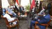 عميد قصر العيني يبحث مع وفد هولندي تطوير التدريب الطبي الرقمي