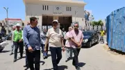 تطوير ميداني المحطة ولوتس في المنيا بحضور المحافظ