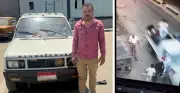 ضبط قائد سيارة بدون رخصة صدم طالبة في الدقهلية