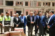 وزير التعليم يتفقد مدرسة تكنولوجيا تطبيقية للمياه بأخميم استعدادًا للافتتاح