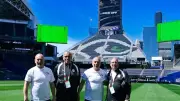 جهاز منتخب مصر يتفقد ملعب مباراة بلجيكا في كأس العالم 2026