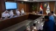 وزير البترول يبحث مع وفد إماراتي توسيع الاستثمارات في تموين الطائرات