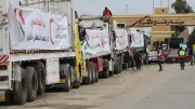 مصر ترسل قافلة مساعدات جديدة لغزة تحمل 2623 طناً من الإغاثة