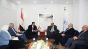 رئيس الجهاز المركزي للإحصاء يبحث مع البنك الدولي تعزيز التعاون الإحصائي
