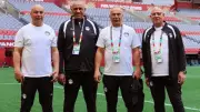 الجهاز الفني لمصر يتفقد ملعب مواجهة نيوزيلندا في كأس العالم 2026