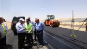 وزير النقل يتفقد مشروعات الطرق والكباري في أسوان والأقصر لمتابعة التنمية