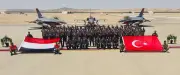 ختام التدريب الجوي المصري التركي المشترك بحضور قادة القوات الجوية