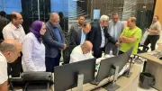 وزير الكهرباء يتفقد المركز القومي للتحكم في الطاقة لمتابعة أحمال الصيف