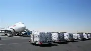 مطار العريش يستقبل طائرة مساعدات إماراتية بـ100 طن لدخول غزة