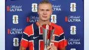 إيرلينج هالاند أفضل لاعب في مباراة النرويج والعراق بكأس العالم