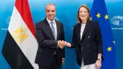 رئيسة البرلمان الأوروبي تشيد بدور مصر المتزن في المنطقة