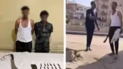 مشاجرة بسبب المخدرات بسلاح أبيض بين 3 أشخاص في أسوان