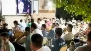 أجواء كروية بالغربية: توافد الجماهير على المقاهي لمتابعة مصر وبلجيكا بكأس العالم