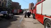 انتداب المعمل الجنائي لكشف أسباب حريق شقة سكنية في حدائق القبة