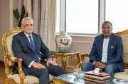 جملاط يبحث مع أحمد الكأس استعدادات الإنتاج الحربي لدوري المحترفين