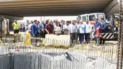 وزيرة الإسكان تتفقد ربط خطوط الصرف الرئيسية بالقاهرة الجديدة