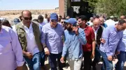وزير الري يتفقد حالة الري ومحطات الرفع بالإسكندرية خلال الصيف