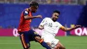 لامين يامال يسخر من سالم الدوسري في خسارة السعودية أمام إسبانيا بكأس العالم