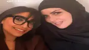 مها الصغير تظهر بالحجاب في أول ظهور بعد غياب طويل