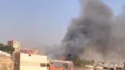 حريق هائل يلتهم مغلق أخشاب بمصر القديمة ويمتد للمباني المجاورة