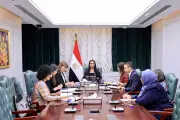 مايا مرسي تستعرض آليات التمكين الاقتصادي وملف الطفولة المبكرة مع الأمم المتحدة