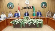 محافظ المنوفية يناقش مشروعات الخطة الاستثمارية وملفات التصالح وتقنين أملاك الدولة