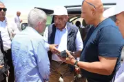 وزيرا النقل والكهرباء يتفقدان مواقع جديدة لإقامة مشروعات طاقة الرياح بسيناء والسويس