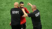 محمد صلاح يهدد عرش حسام حسن بهدف تاريخي مع منتخب مصر