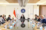 وزير التخطيط يبحث مع نائب رئيس أفريكسيم بنك زيادة الاستثمارات في الحلول الرقمية