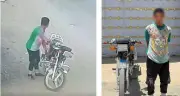 ضبط عصابة سرقة الموتوسيكلات في بني سويف