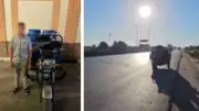 القبض على سائق تروسيكل بعد سيره عكس الاتجاه بالبحيرة