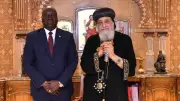 البابا تواضروس يستقبل سفير جنوب السودان ويبحثان سبل التعاون