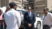 محافظ بورسعيد يتابع تطوير شارع أسوان لرفع كفاءة المحاور الرئيسية