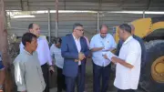 محافظ قنا يوجه برفع كفاءة المعدات والتخلص من رواكد الحملة الميكانيكية بدشنا