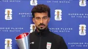 رامين رضائيان أفضل لاعب في مباراة إيران ونيوزيلندا بكأس العالم