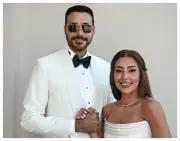 ريهام عبد الغفور تهنئ أحمد السعدني بمناسبة زواجه