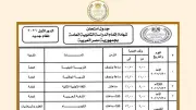 باقي 4 أيام.. جدول امتحانات الثانوية العامة 2026 لطلاب علمي وأدبي